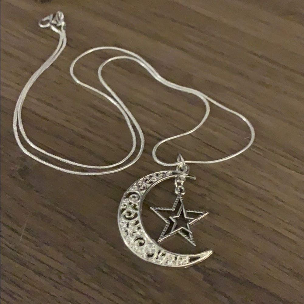 Moon & Star necklace